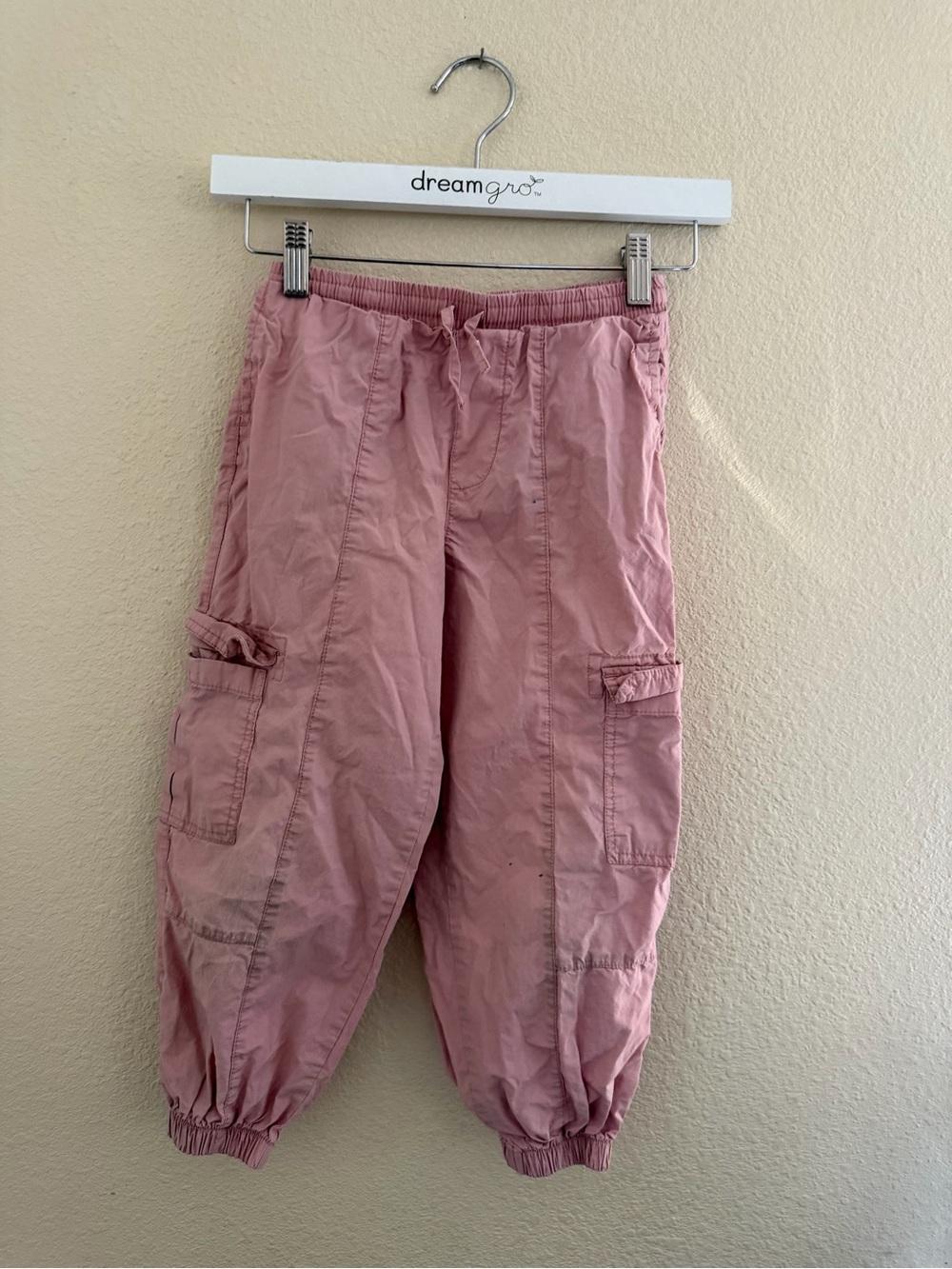 Cotton On Dusty Pink Cargo Jogger Pants for Kids